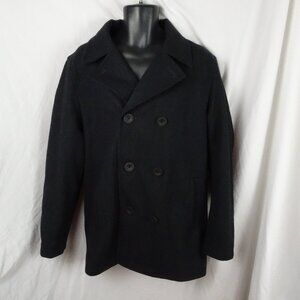 Roundtree & Yorke Luxurious Wool Men Coat Size M